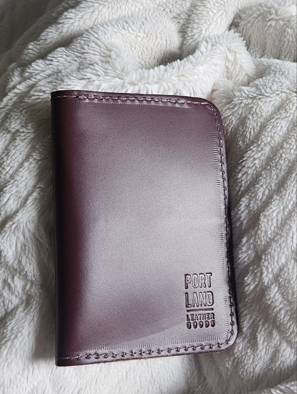 Portland Leather Goods Leather Modern Passport Holder